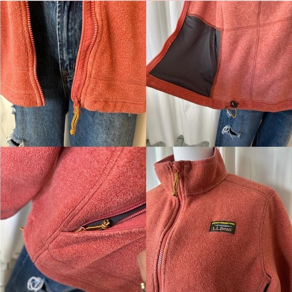 L.L. Bean Women's Mountain Classic Fleece Jacket  size Medium. - Picture 7 of 9